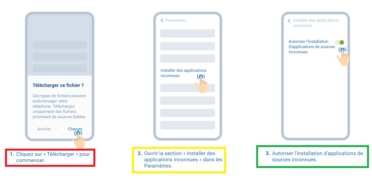 Installation de l'application 1xBet Android Sénégal